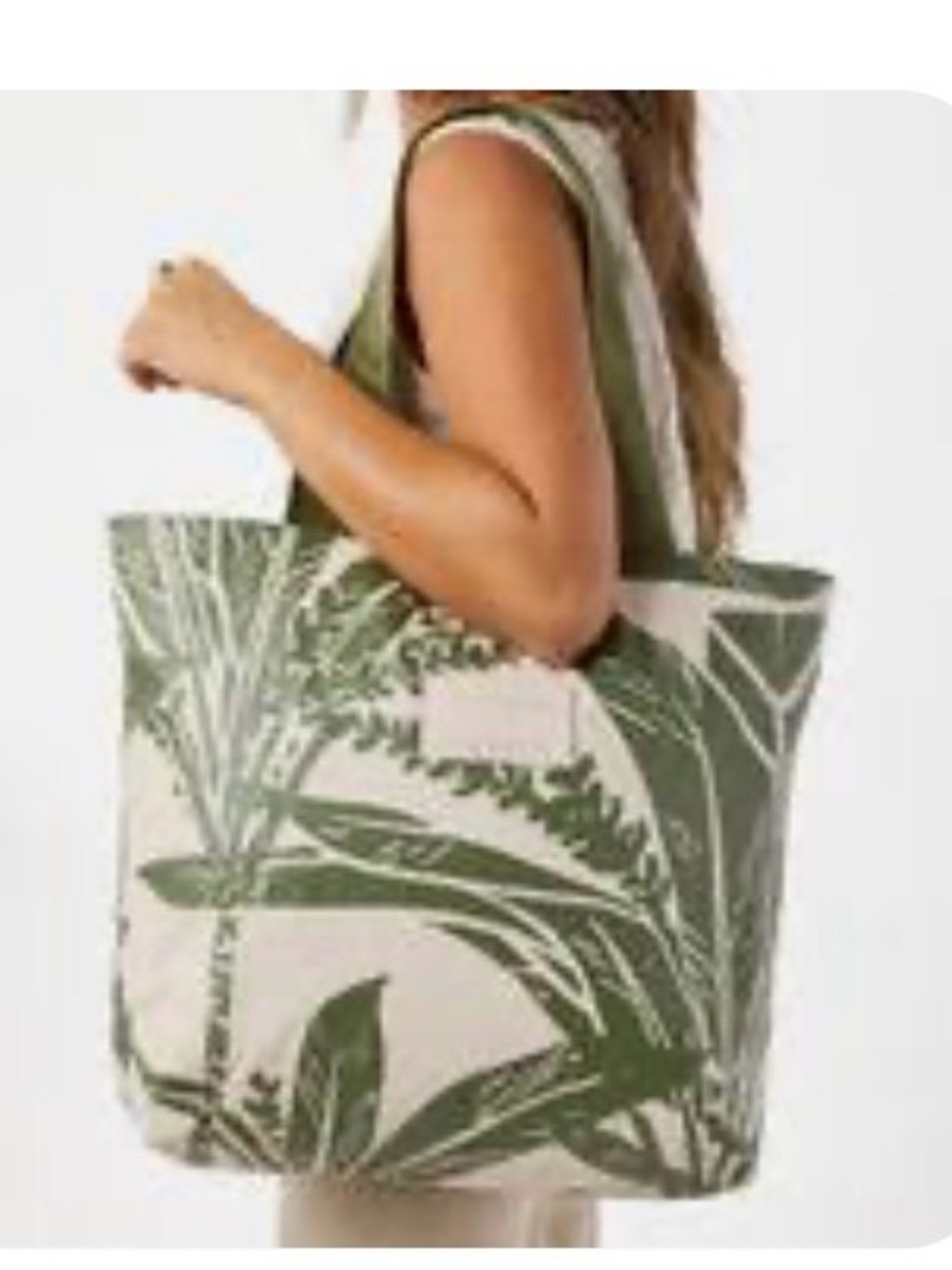 ALOHA Collection Limited Edition Green Ti Leaf Print Day Tripper - Picture 3 of 9